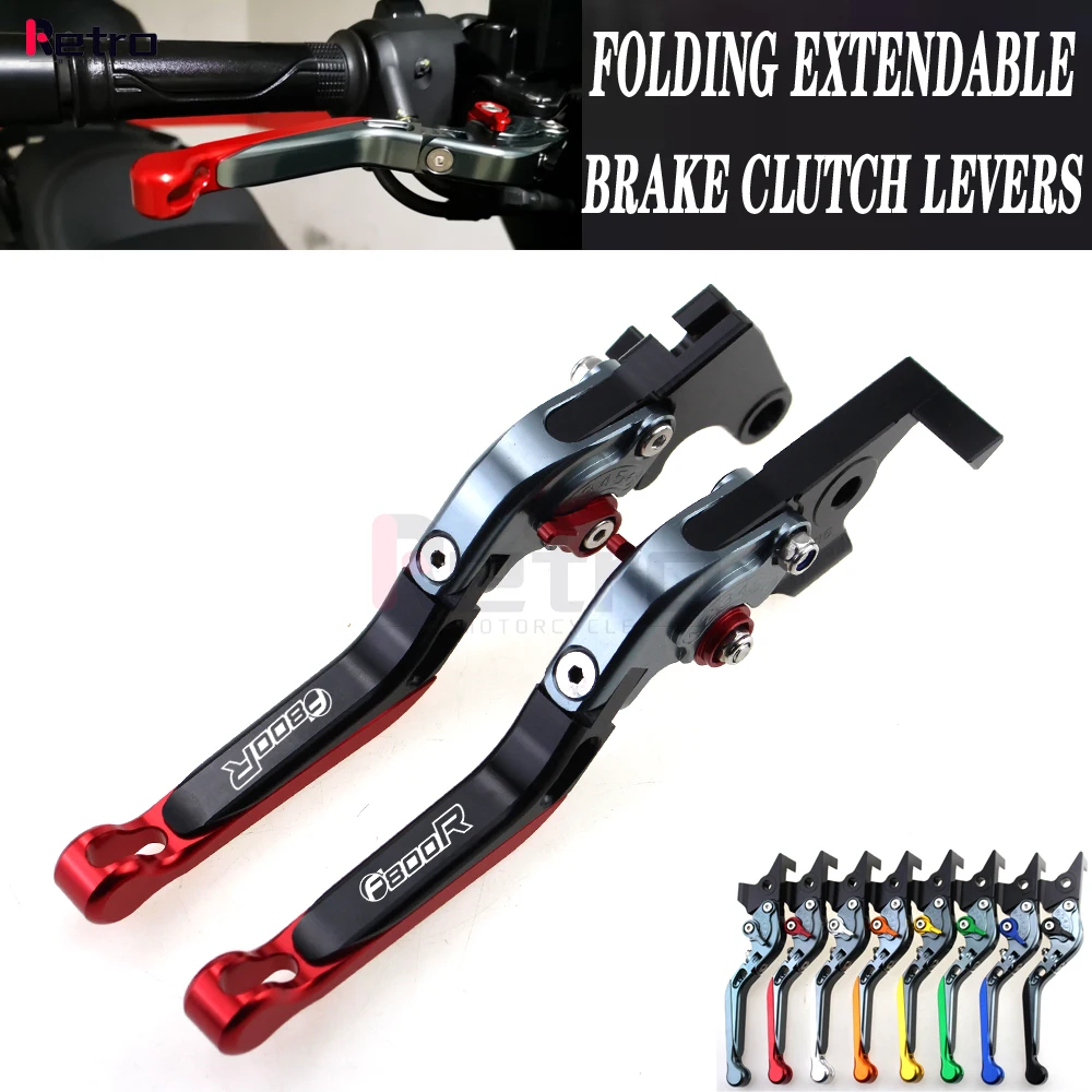 

For BMW F800R F800 R F 800R 2005-2018 Motorcycle Folding Extendable Front Rear Brake Levers