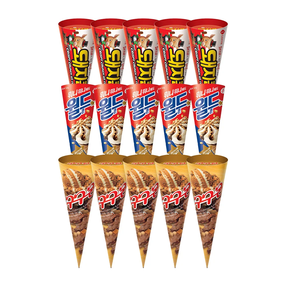 Rodewellfood Worldcon Vainilla 160ml X 5Pcs + Gugucon 160ml X 5Pcs + Pigcon 160ml X 5Pcs