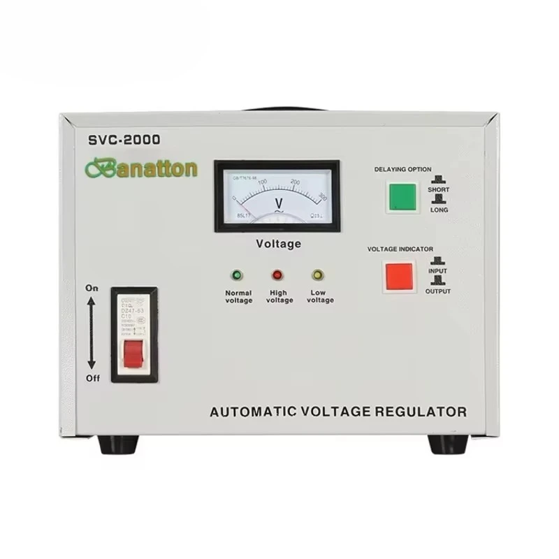 Single Phase 10KVA Automatic Servo Voltage Stabilizer AC Voltage Regulator Household Power Voltage Protection Device