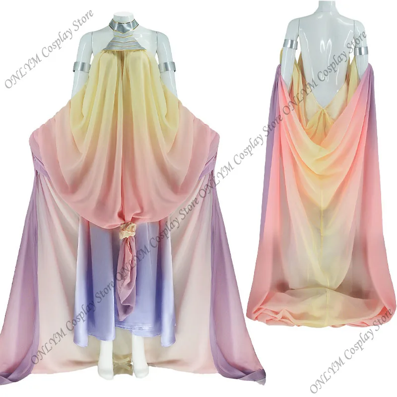 

Amidala Cosplay Costume Movie Padme Amidala Dress Adult Stage Halloween Clothes Christmas Role Play Uniform for Women