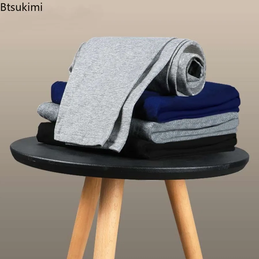 مفتوحة المنشعب ملابس اخلية حرارية السراويل الخريف الشتاء الرجال طماق رقيقة الصلبة الدافئة طويلة جونز مريحة الجوارب ملابس داخلية السراويل