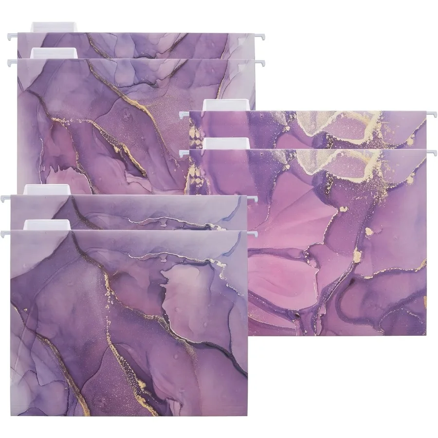 

6 Packages Hanging folders File Cabinet Organizer Letter Size 1 5 Cut Adjustable Labels Decorate Home Office School Classroom P