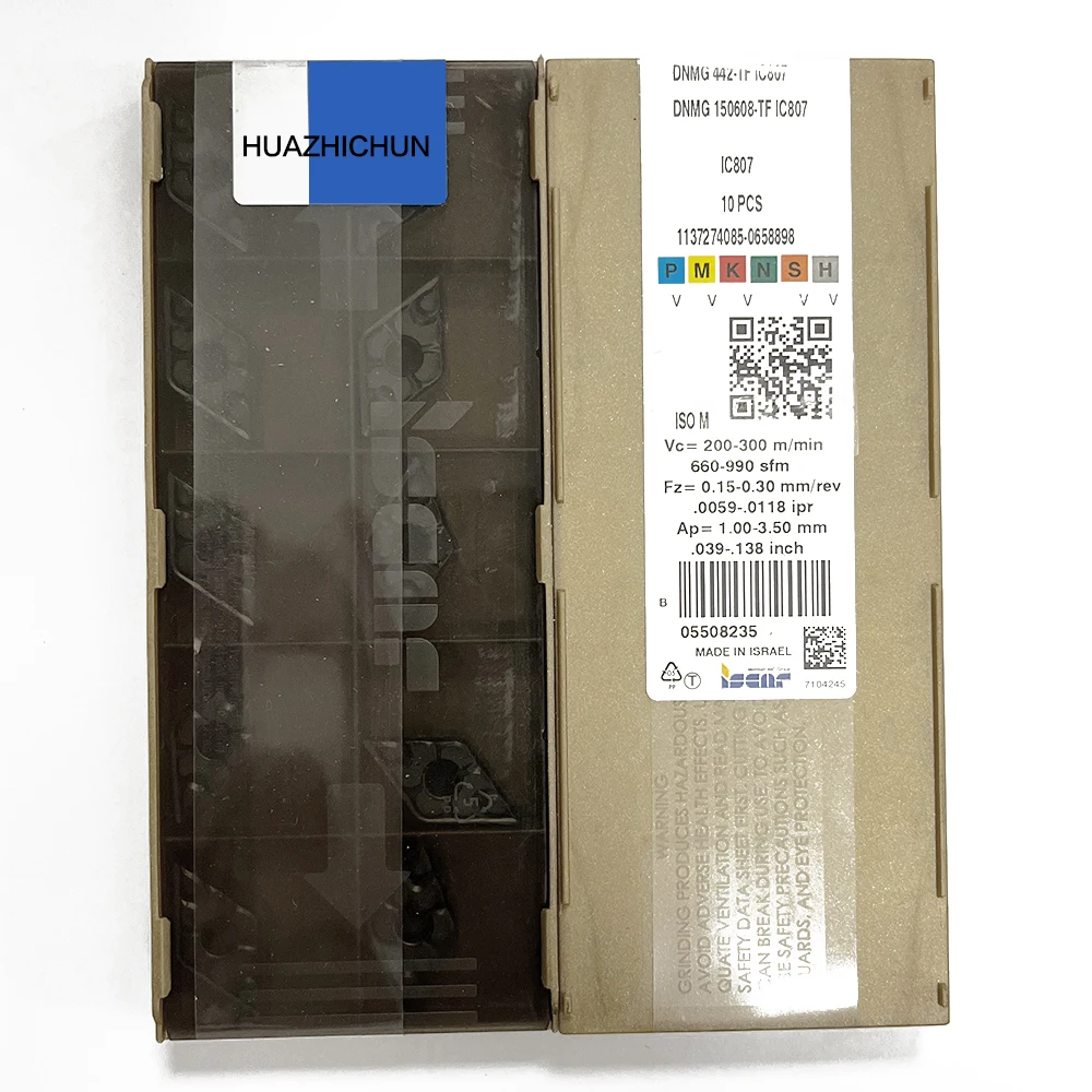 

HUAZHICHUN DNMG 150608-TF IC807 CNC Carbide insert lathe tools