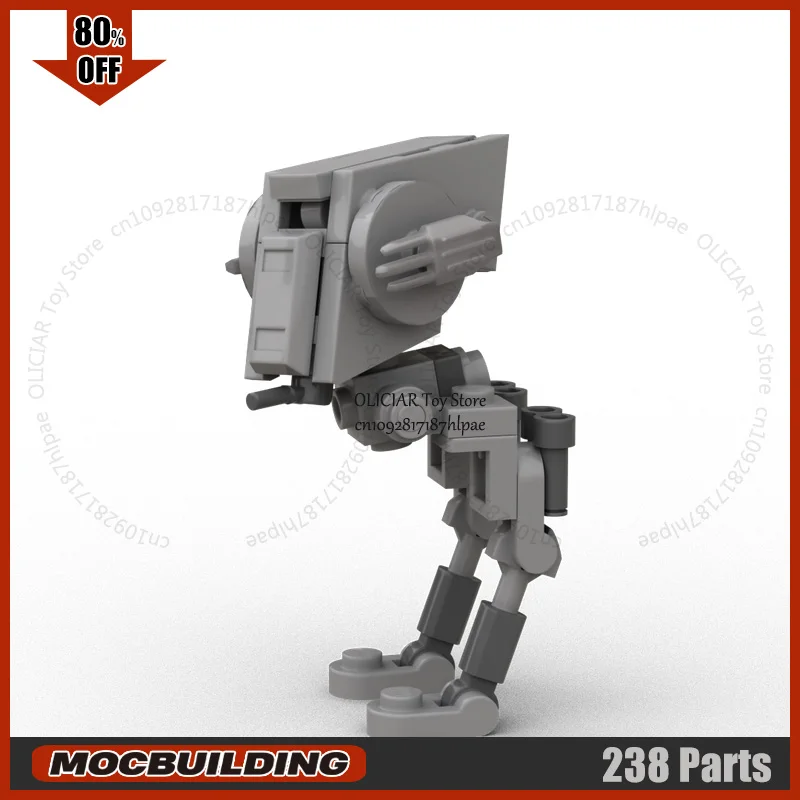 Space Movie MOC Building Blocks Mini Jungle Patrol Model Dioramas Technology Bricks DIY Assembly Toys Collection Display Gift - view 6