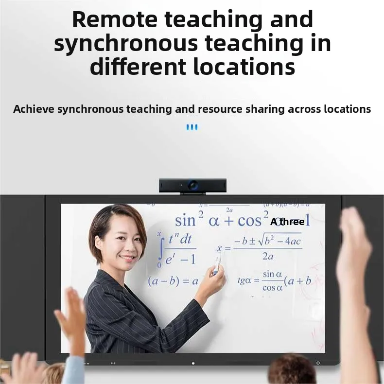 75/85/86 Inch Capacitive Folding Nano Smart Multimedia Blackboard Touch Screen, Full HD All-in-one Teaching hine