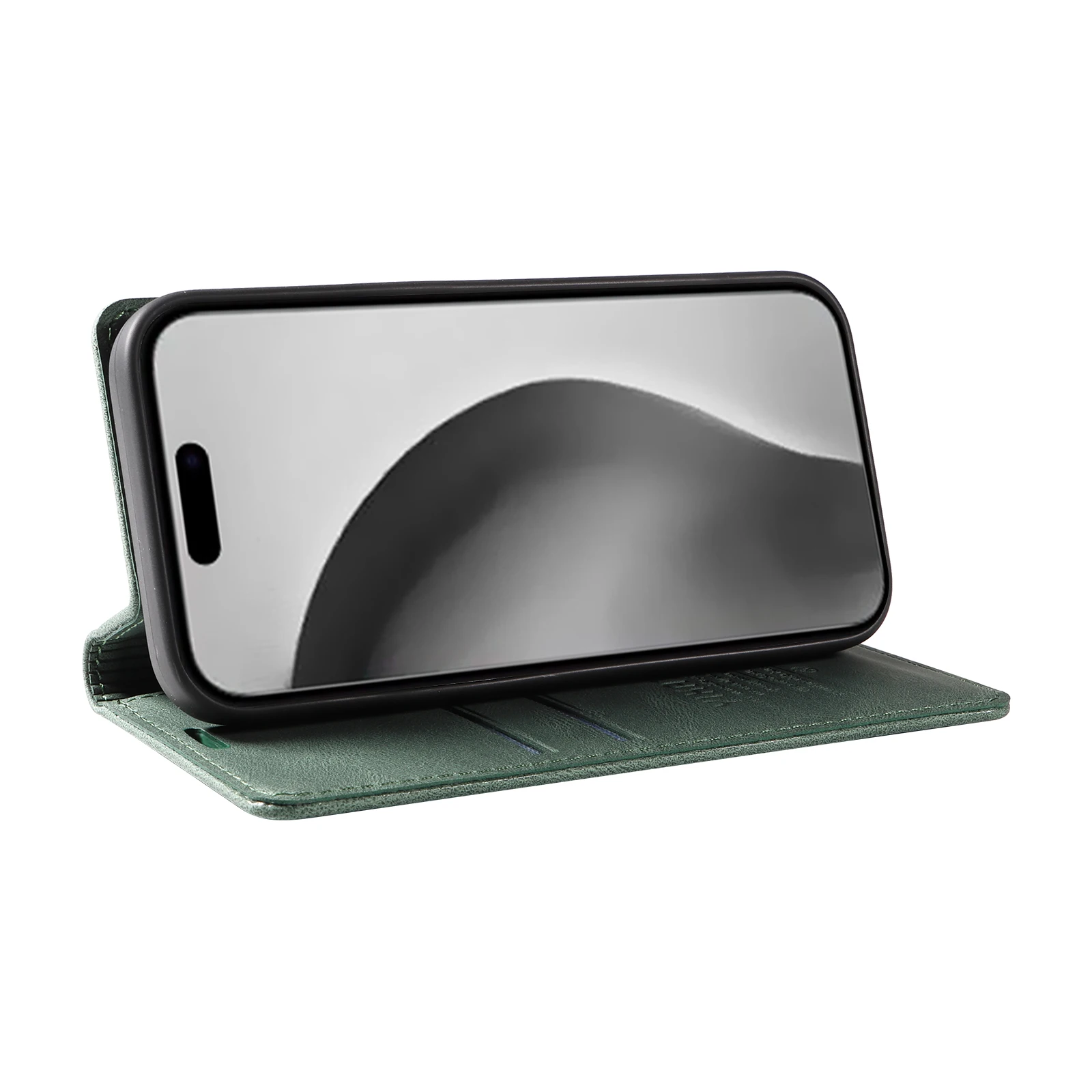 حافظة هاتف لهاتف iPhone16 E iPhone1617Air/Propromax مع حامل بطاقة حامل مغناطيسي من الجلد غطاء حماية مقاوم للصدمات