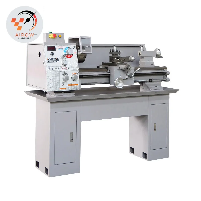 

Airow High Precision CJM280V/750 Mini Metal Bench Lathe 38mm Bore Light Duty Machine High Accuracy Pump Popular Sale Product