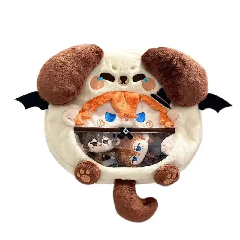 Dogs Nakahara Chuuya Kawaii Cosplay Lolita Girl Itbag Plush Stuffed Backpack Funny Dog Bags Wallet Decor Gift