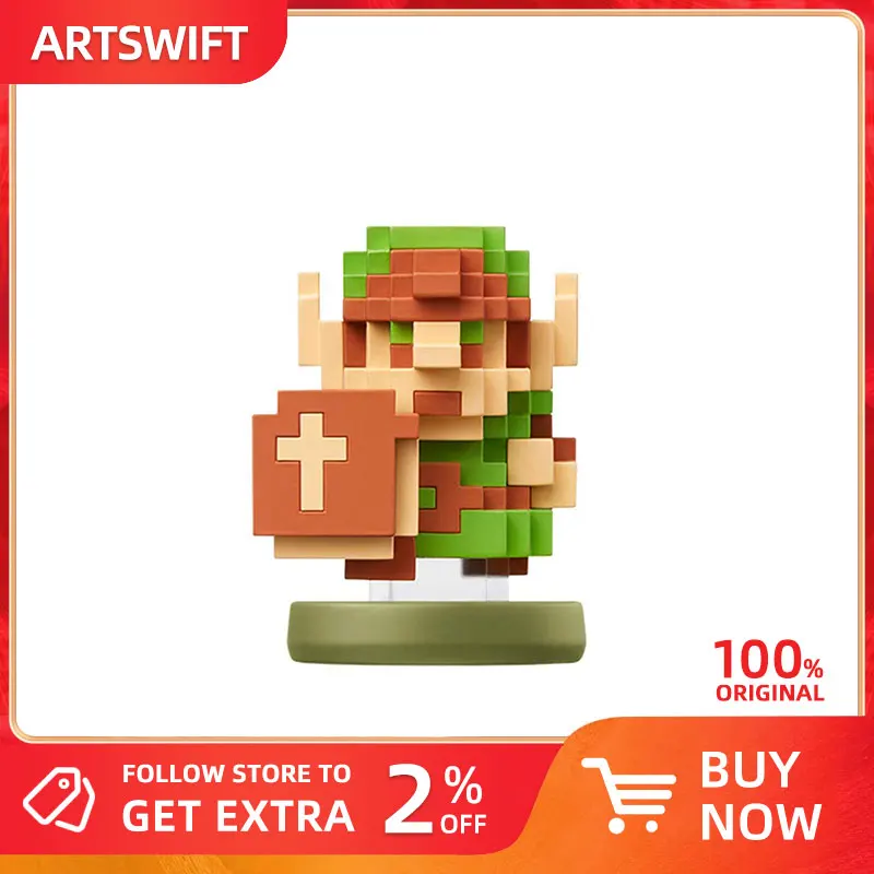 ARTSWIFT Store Figurine for NS 8bit Link Original NFC Region Free Asian Version Brand New