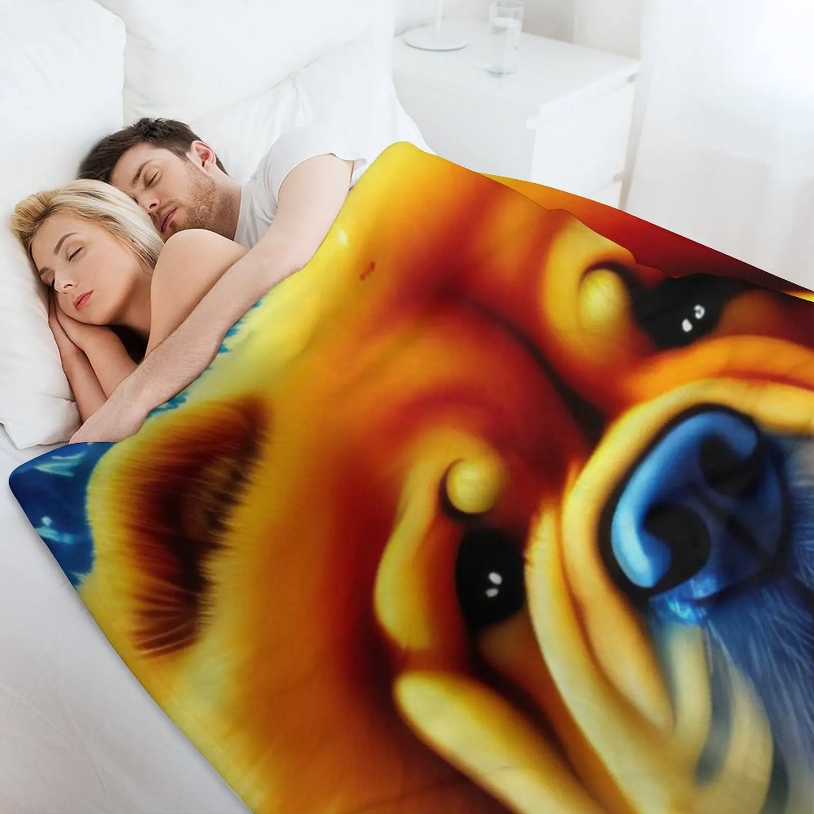 تشاو تشاو الفن رمي بطانية الأرائك الزخرفية زينة عيد الميلاد السرير الأربعاء البطانيات #4