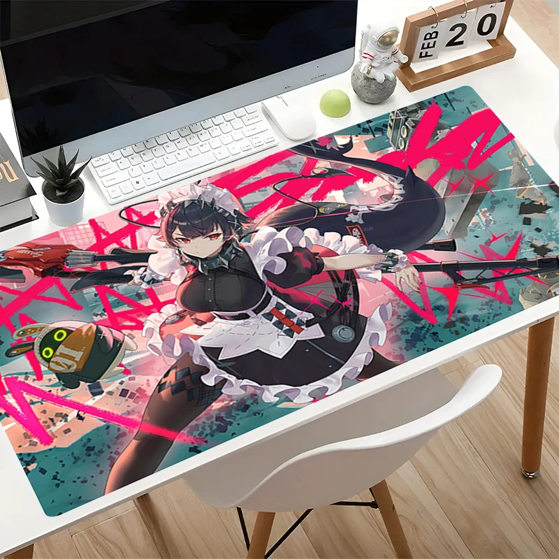 Gaming Mouse Pad XXL Extended Mouse Pad Computer Keyboard Desk Mat Z-zenless Zone Zero Ellen Joe Gamer Accessories HD Mousepad