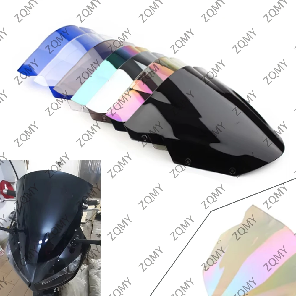 Motorcycle Windscreen Windshield ABS Windproof Shield for Kawasaki ER6F ER6R 2009 2010 2011 ER-6R ER-6F 09 10 11