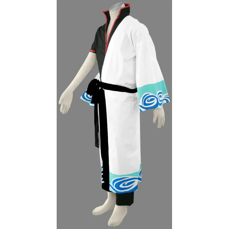 Новинка 2025, аниме Саката Гинтоки, мужской костюм-кимоно, карнавальный костюм на Хэллоуин