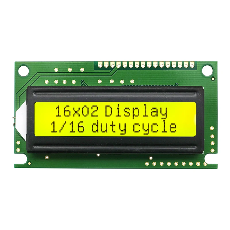 Módulo de pantalla LCD Pantalla 1602 Pantalla azul 16 x 2 caracteres Placa de módulo de pantalla LCD 5V para Arduino ﻿