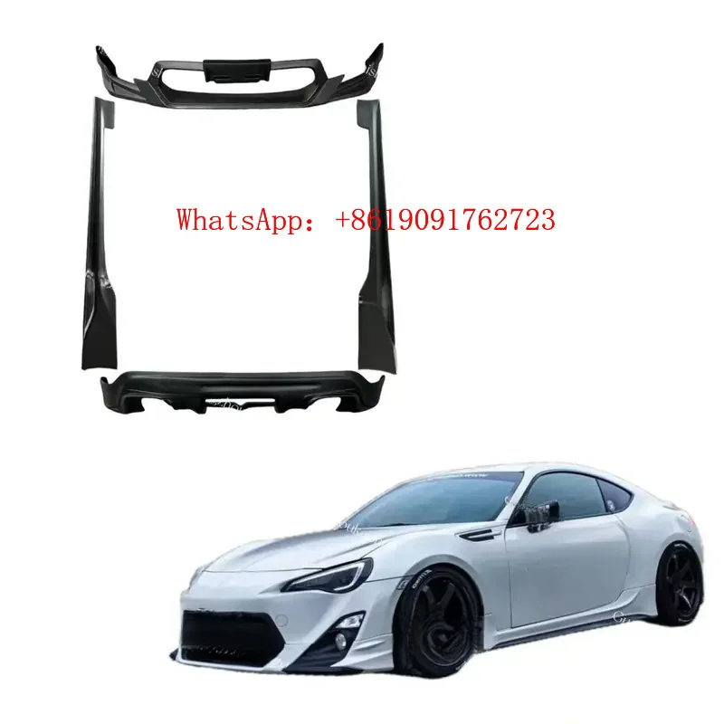 

High Quality ABS Material Car Body Kit For 2012-2016 GT86 Front Lip Rear Lip Side Skirts Bumper