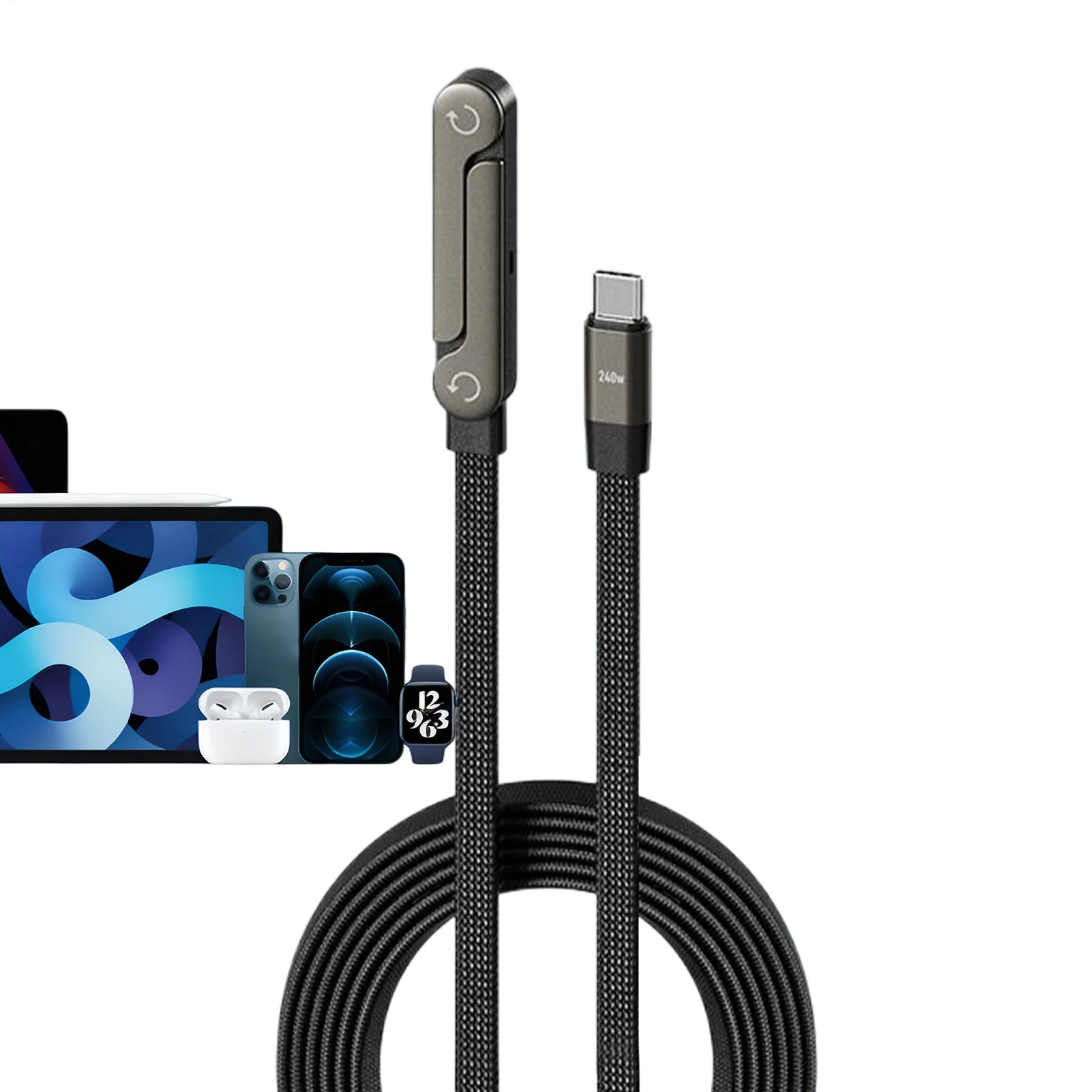 

Невидимый держатель, зарядный кабель, аксессуары для мобильных телефонов 2-в-1, сверхбыстрый зарядный кабель для домашнего офиса, путешествий, отеля, взрослых, техника