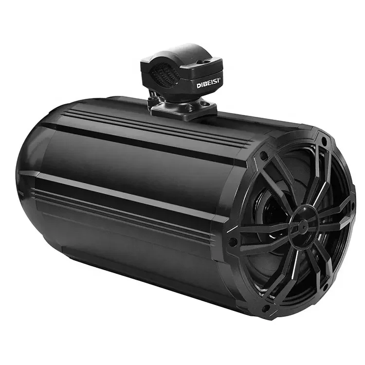 High-Performance 8 Inch RGB Aluminum Rotatable Marine Tower Speaker Subwoofer Waterproof Speaker Box Enclosure
