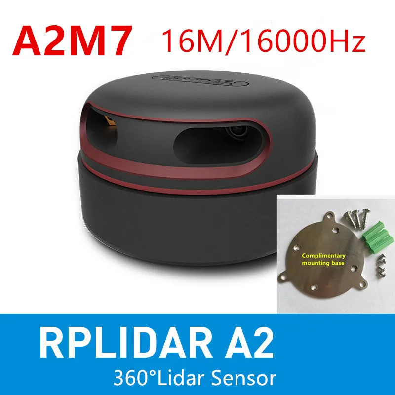 RPLIDAR A2M7 lidar multi-touch large-screen interactive system Lidar Ethernet module and Stampede protection cover