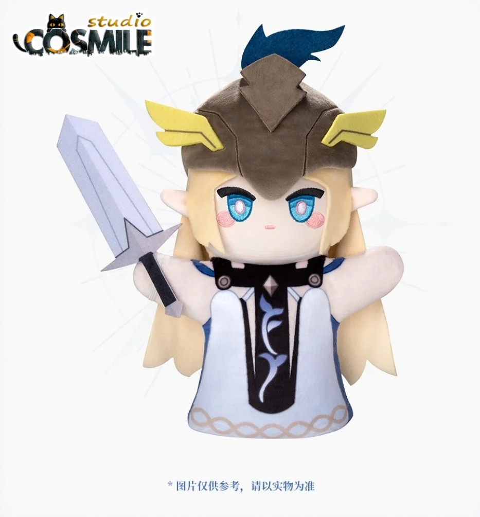 Official Original Version  Cartethyia Game Wuthering Waves Blonde Elf Stuffed Plushie Plush Doll Hand Puppet Gift Jan