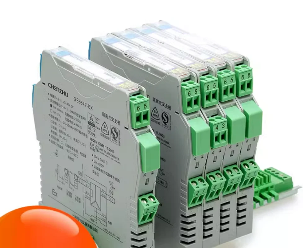 

GS8572-EX One in one out thermal resistance thermocouple input isolated safety barrier