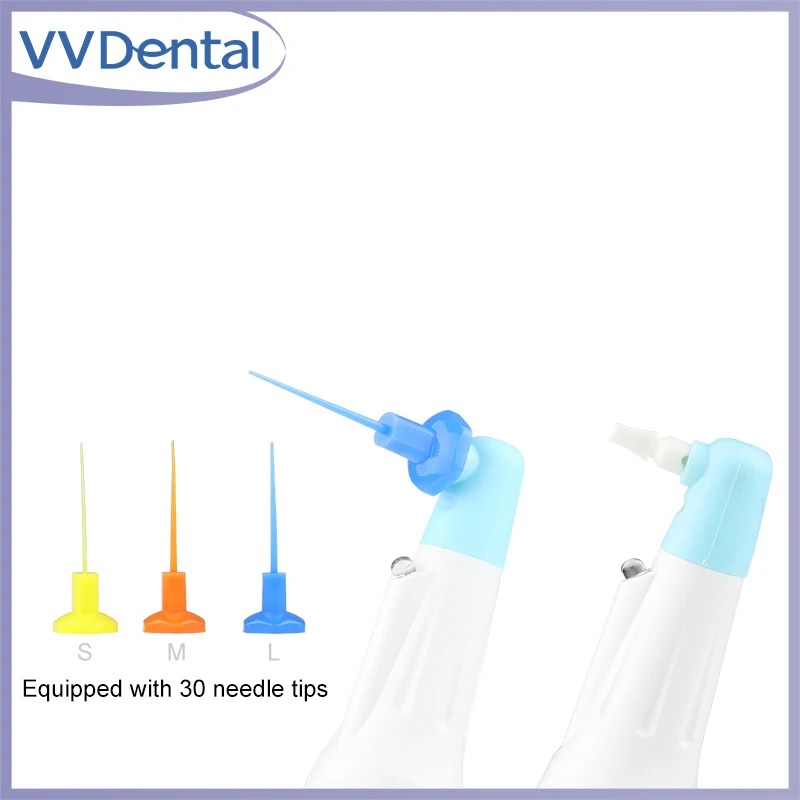 

VVDental Endo Activator Root Canal Sonic Irrigator with 30 Pcs Endo Files For Endodontic Cleaning Endomotor Dentistry Tool