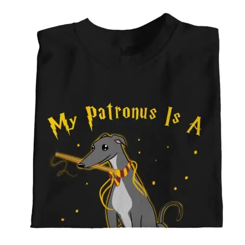 Camiseta Polarshe 1 para mujer, My Patronus Is A galgo Dog