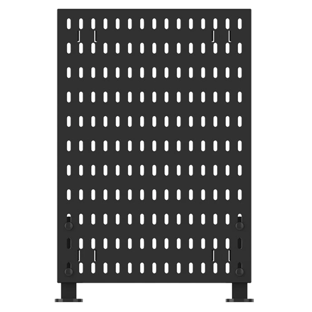 Pegboard Wall Panel No-Punch Hole Board Wall-Mounted Storage Rack for Study Room Living Room Gaming Room