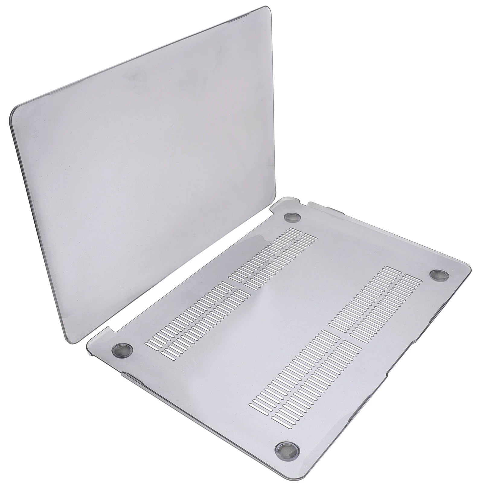 

1 set TPU Laptop Protective Shell Cover Anti Scratch Shockproof Clear Hard Skin Notebook Case Fits All Ports Travel Accessory