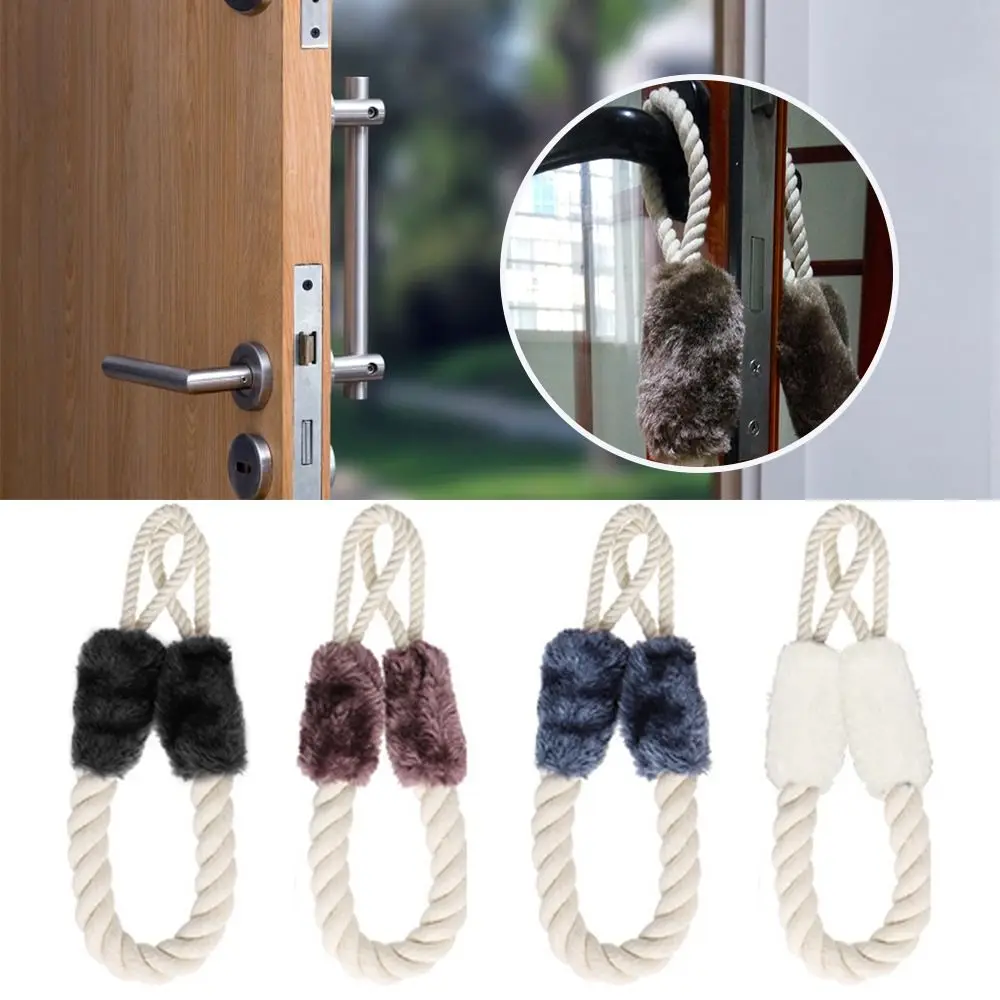 Easy to Use Decorative Rope Multi-functional Usage Door Stopper Doors Protectors Wedge Door Handles Stoppers Rope Door Handle