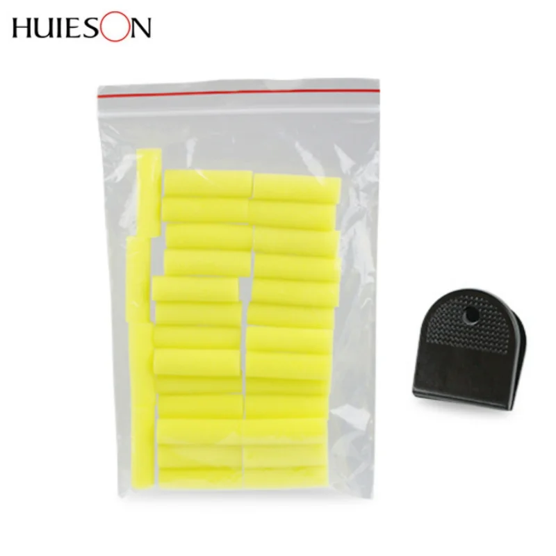 30 Pcs Cylinder Table Tennis Glue Brush for Water-base Glue, Random Color Clip Included