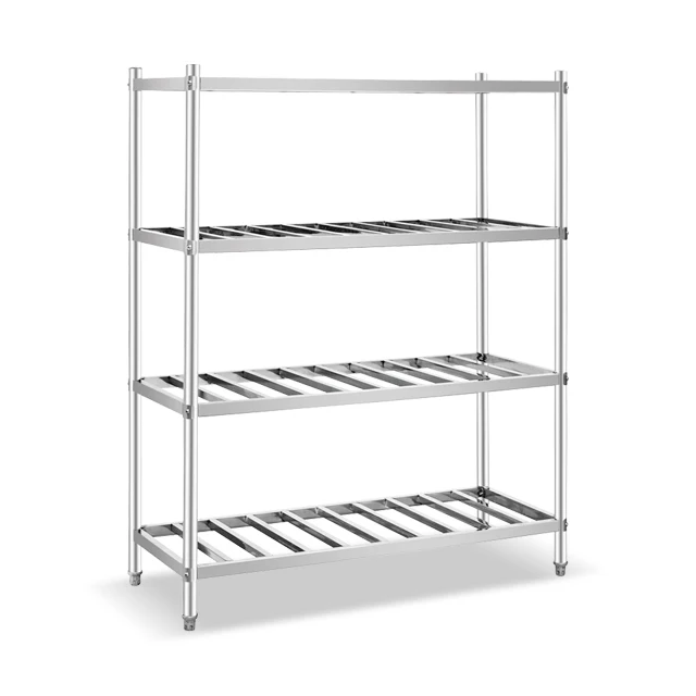Modern Stainless Steel 4-Layer Durable Kitchen Storage Rack