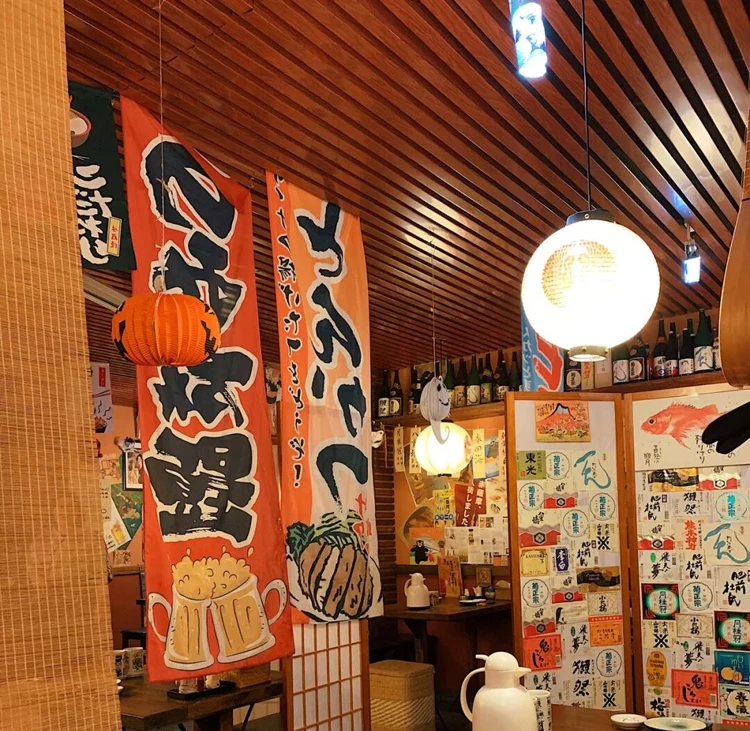 Kann benutzerdefinierte japanische Dekoration traditionelle Sushi Ramen Restaurant Dekor hängen Banner Japan Izakaya Shop Dekoration Stoff Flagge – Detail 11