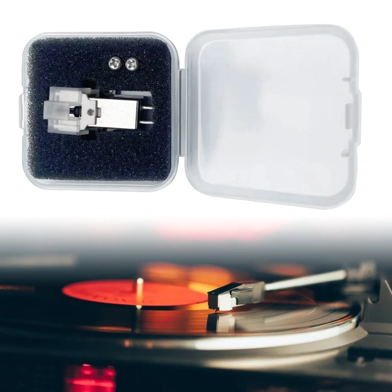 5/10Pcs Turntable Styluses Organizers Box Phonograph Cartridge Display Storage Case