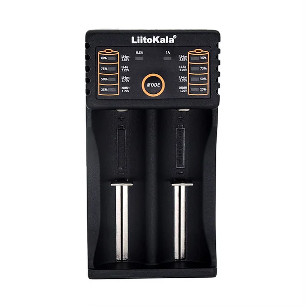 Liitokala Lii-202 18650 1.2V 3.7V 3.2V AA/AAA 26650 10440 16340 21700 20700 14500 18490 NiMH Lithium Battery Smart Charger