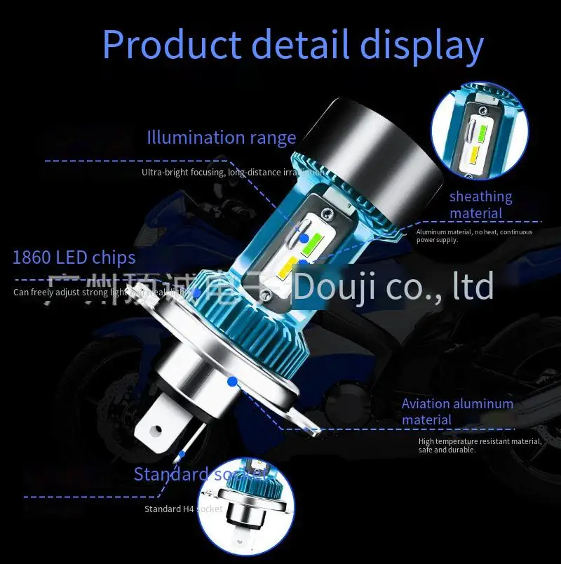 H4 Led Headlight Bu… - image