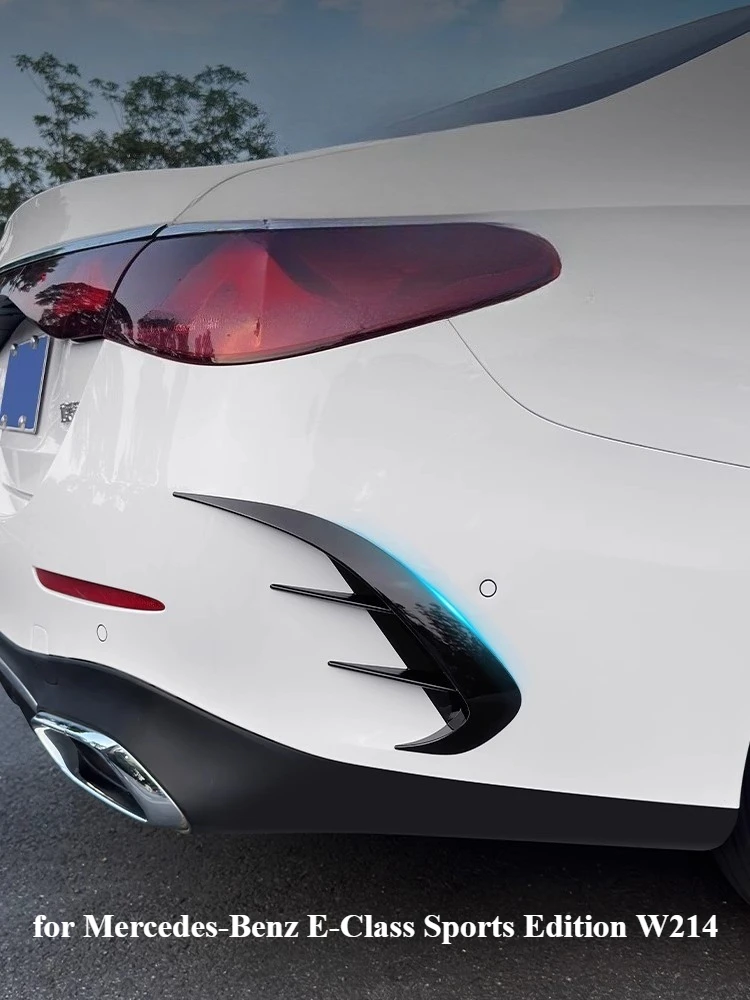 

Для Mercedes-Benz W214 E-класса спортивная версия, задний ветровой нож, модифицированная задняя планка, ярко-черное лезвие, автомобильная наклейка, внешняя отделка