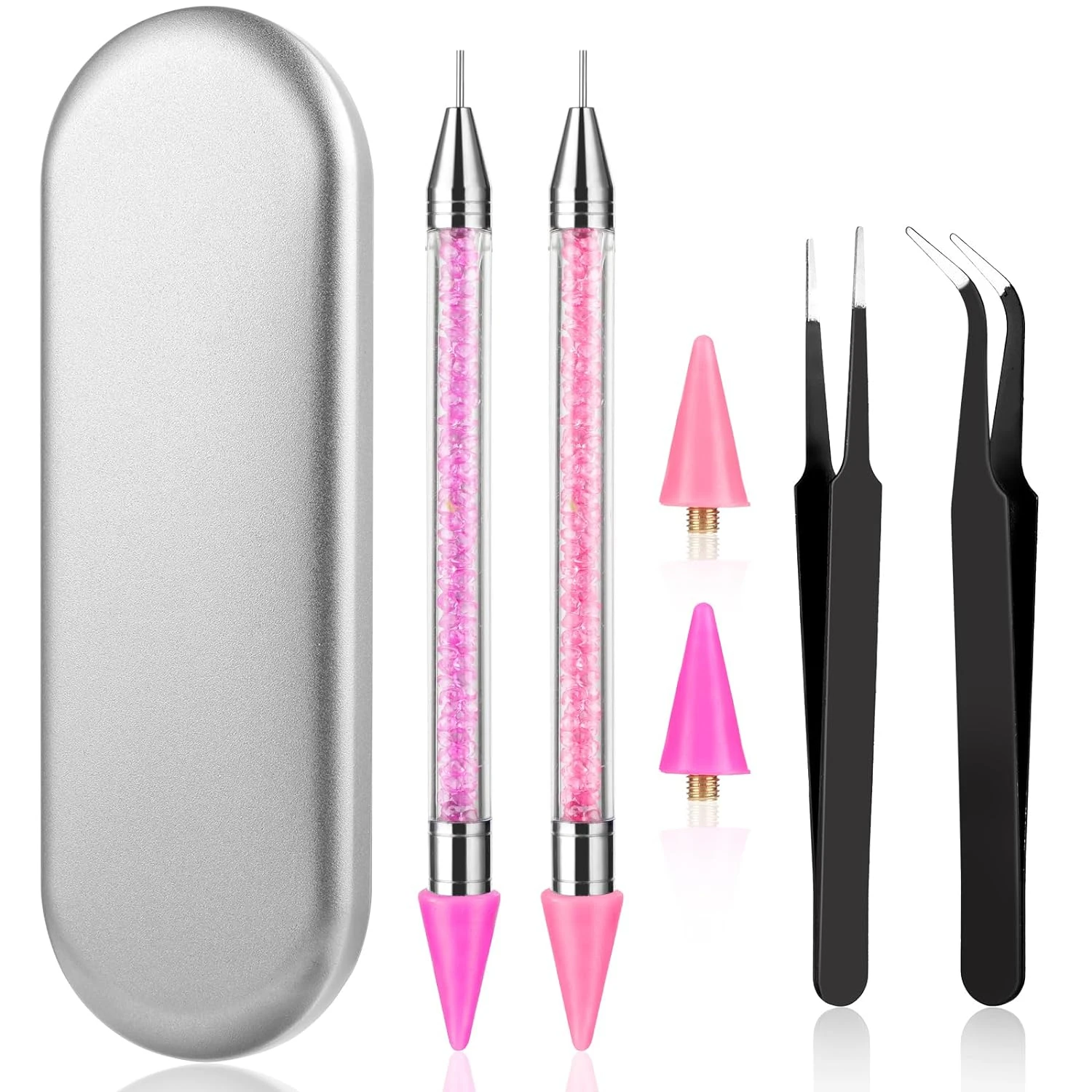 masterpieces with ease using this versatile and durable tool set. Get ready to create intricate and detailed nail designs with p