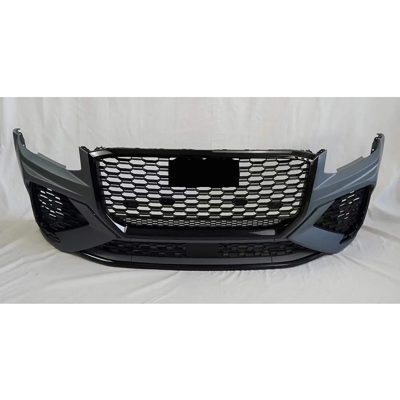 Latest Production Car Body Kits Q2 Upgrade to RSQ2 Bumper with Honeycomb Grille for audis Q2 SQ2 2018-2021