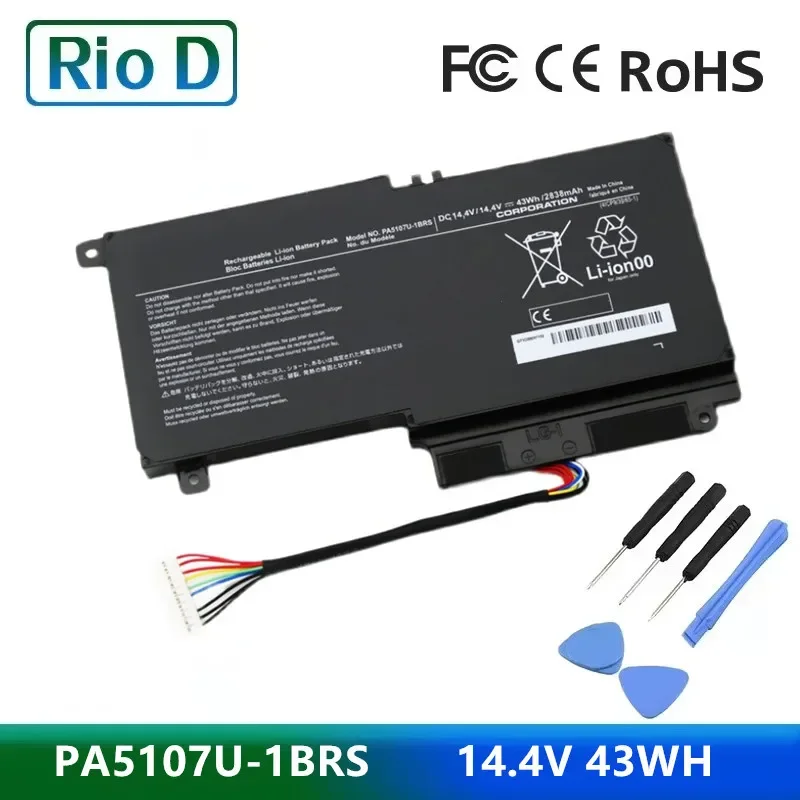 PA5107U PA5107U-1BRS 14.4V 43WH Battery for Toshiba Satellite L45 L45D L50 P55 P55-A5312 L55 L55T P50-A P55 S55-A5275 S55-A5294