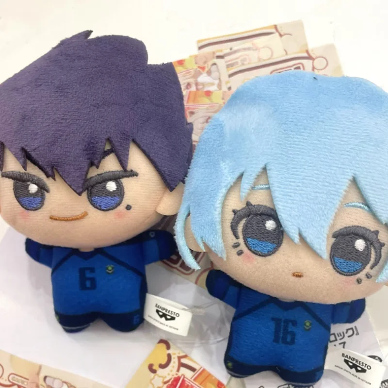 오리지널 애니메이션 블루 락 Vol.7 히오리 유 이사기 요이치 코스프레 플러시 인형 플러피 마우멧 펜던트 퍼펫 키체인 키링 선물