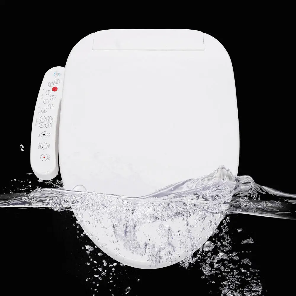 Automatic Flushing and Drying Smart Toilet Lid Instant heating for Bathroom Home