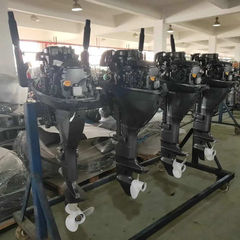 Look! China Outboard Engine 15hp 4 Stroke Manual 24L External Latest Design Short Shaft Boat Motor