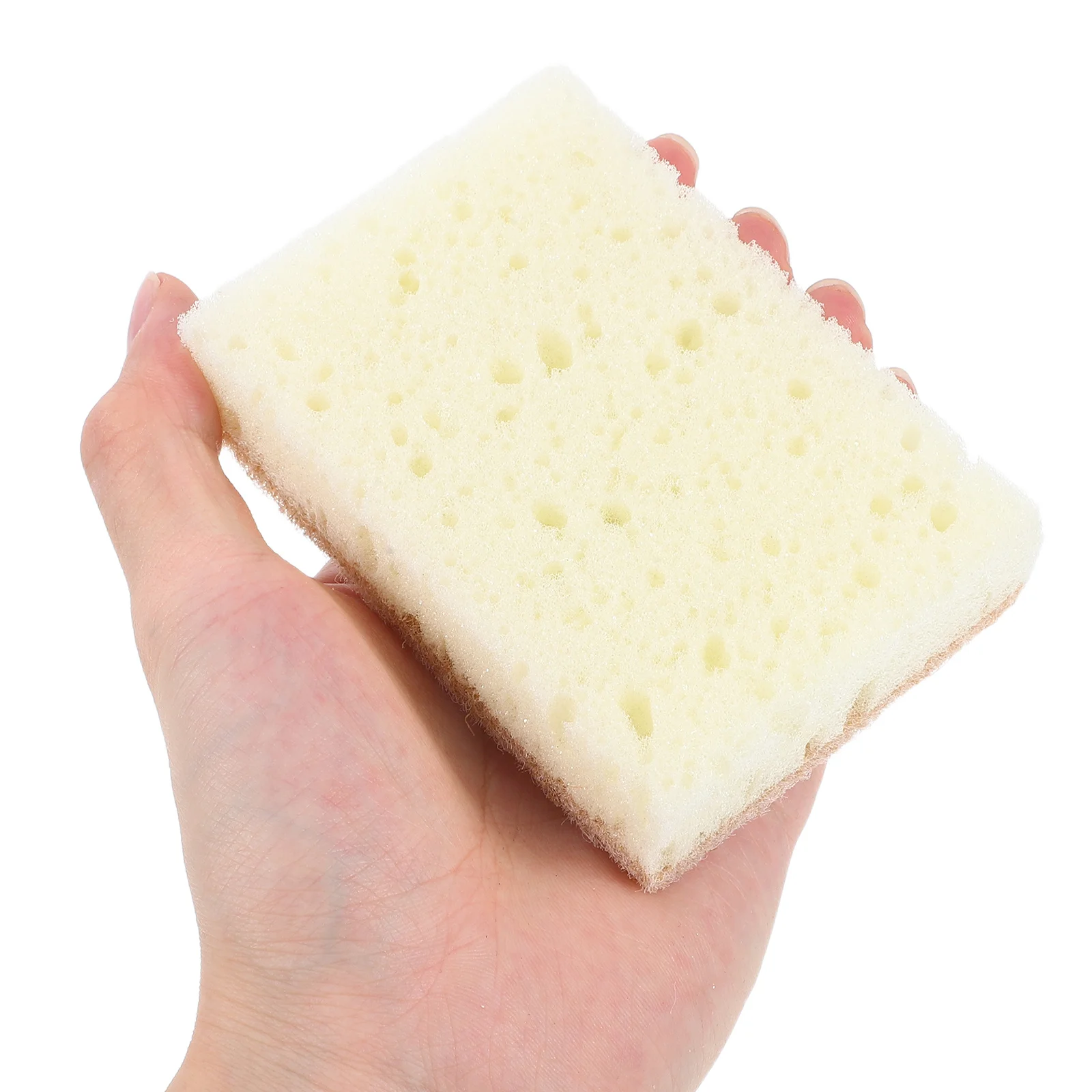 

24Pcs Right Angle Sisal Sponge Scrubber Non Scratch Kitchen Cleaning Sponges Multifunctional Dish Washing Scrubber Household Use