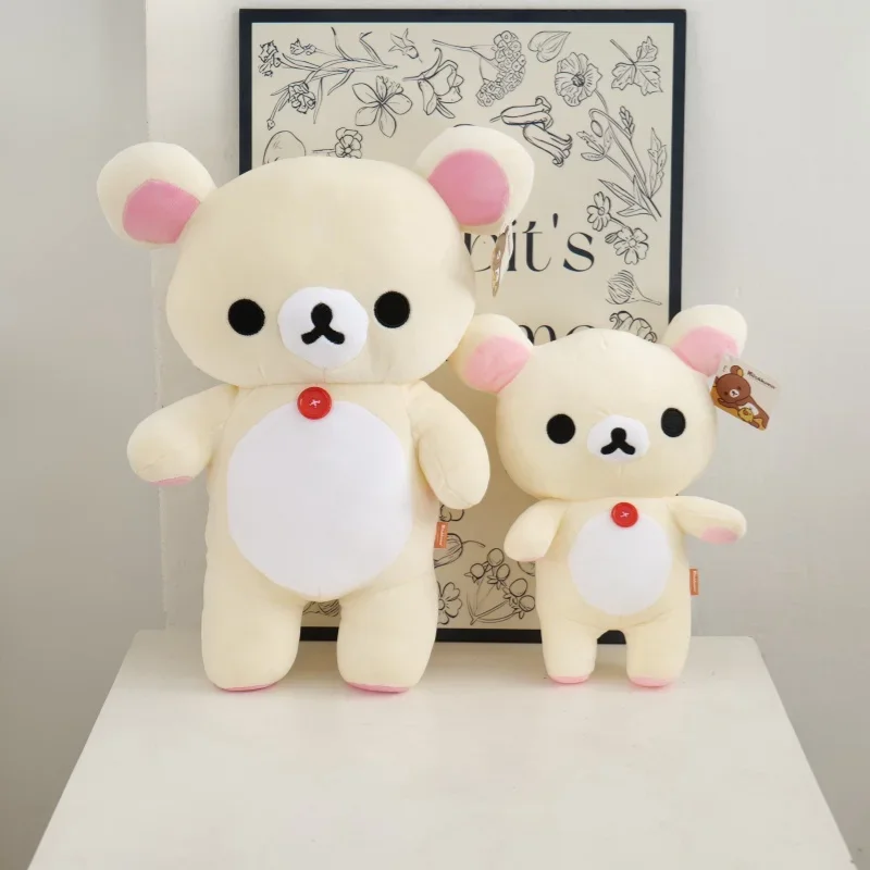 Rilakkuma plüsch bär peluche schöne anime bär ausgestopfte puppe japan anime geburtstags geschenke weihnachts geschenk kawaii zimmer dekor