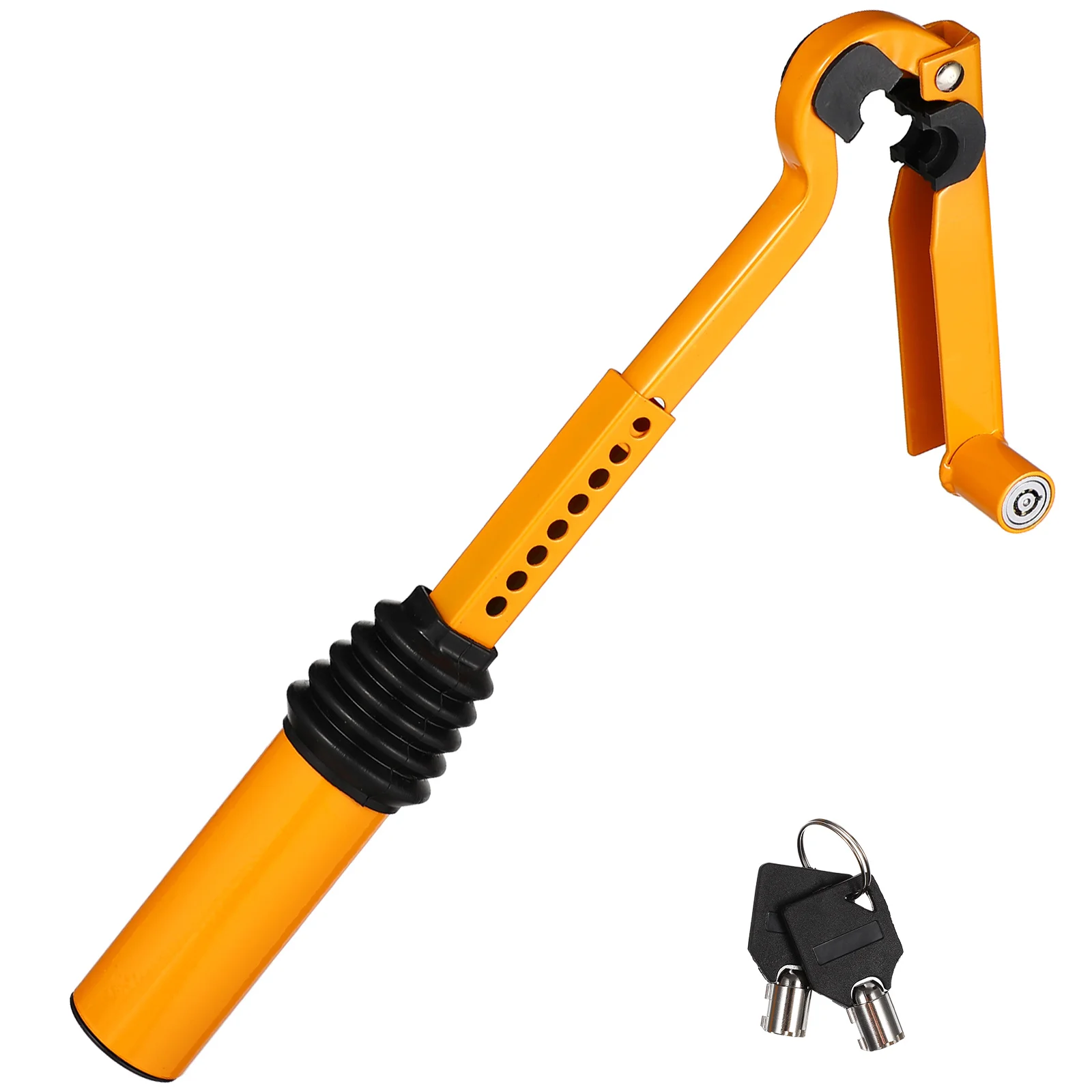 

1Pcs Handbrake to Gear Stick Lock Steel Car Anti-Theft Lock Reliable Vehicle Locking Device for Handbrake Protection