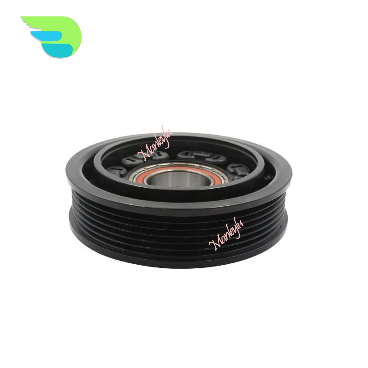 Polia do Compressor de Ar Condicionado AC A/C 5SEL12C para PEUGEOT 208 308 CITROEN C4 BERLINGO 1.6 6453WG 1606467480 6453WF