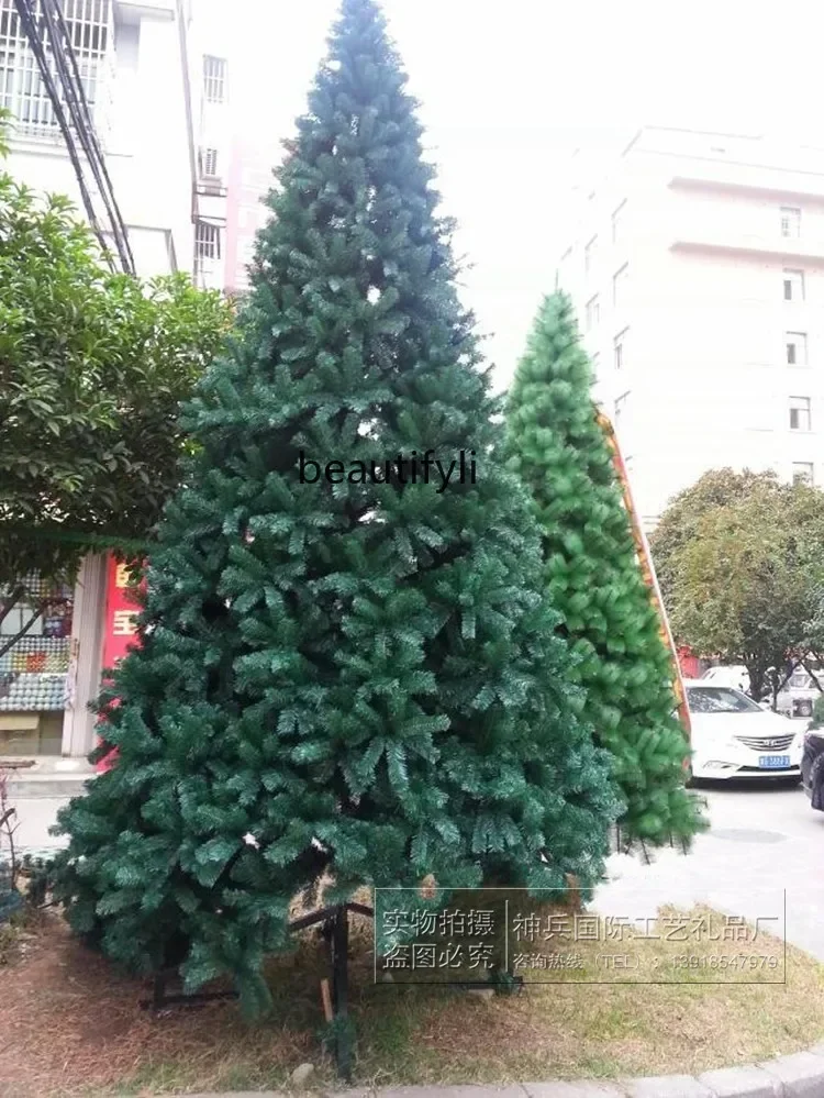 6 meters large Christmas tree encryption mall indoor hall scene decoration Christmas tree 5 meters