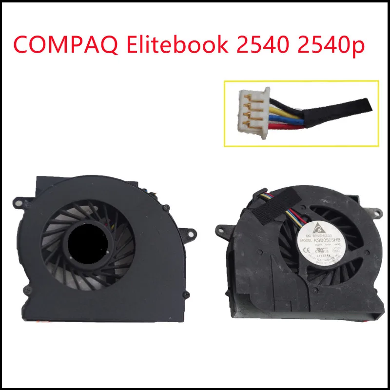 

New Laptop CPU Cooling Fan Cooler For HP COMPAQ Elitebook 2540 2540p