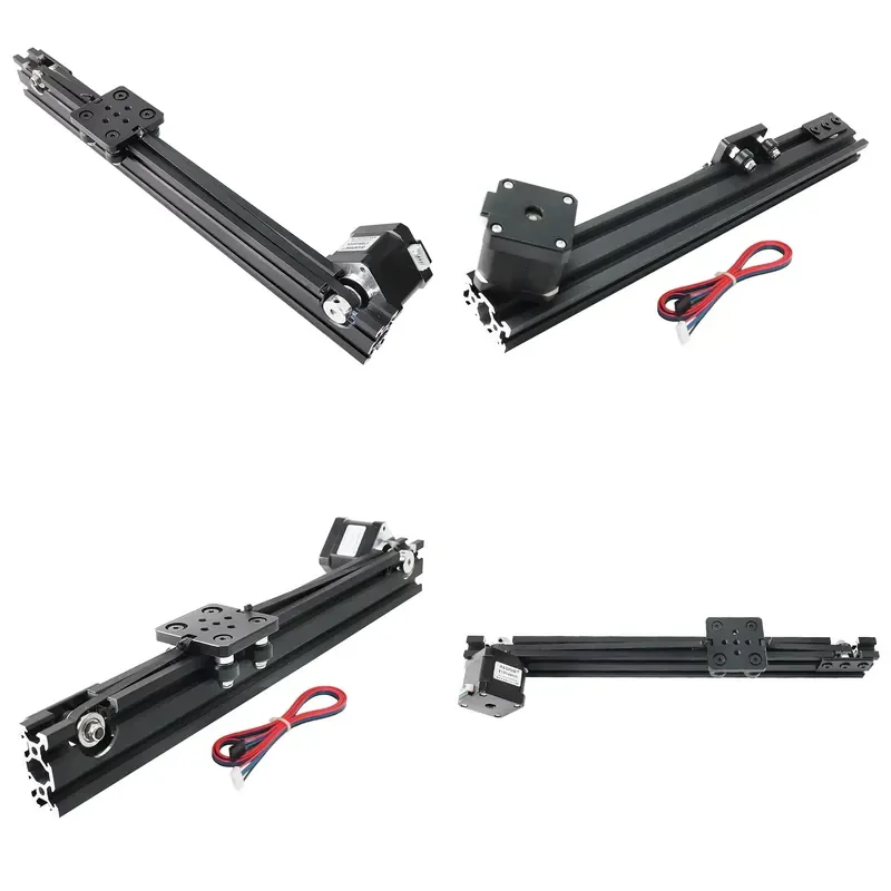 17HS4401S 40N.CM 1.5A Effective Travel Stroke Length 500mm HPV2 Cnc Table Linear Slide Guide Motion Module Slide for 3D