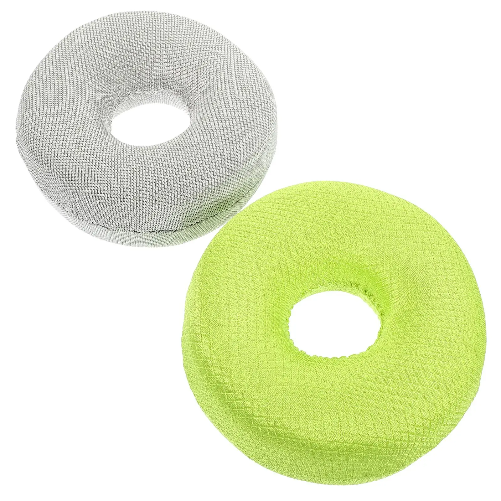 1/2pcs Elderly Sedentary Sitting Cushion Hemorrhoid Fart Foam Pillow Vertebral Bone Care Hollow Bedsore Wheelchair Relieve Pain